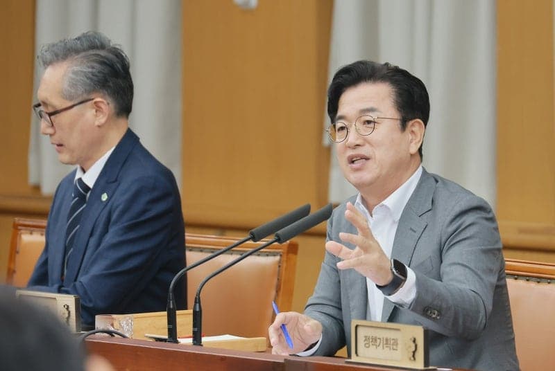 허태정 대전시장 "시민 서비스 높이려면 인사 공정해야"…격무부서 정당한 보상 주문