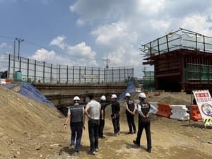 경기도 도민감리단, 우기 전 10개 공공건설 현장 방문…179건 지적