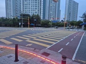 인천시, 어린이보호구역 92곳에 '노란신호등' 확대 설치…통학로 안전 강화