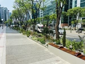 구로구, "회색 도로에 녹색 보행축 조성"…'정원도시 구로' 조성 박차