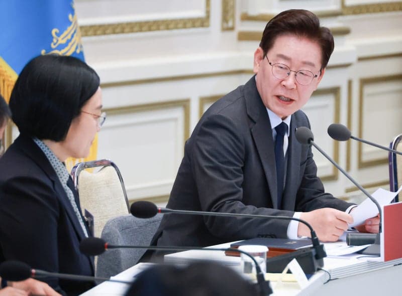 이재명 대통령, 국민참여 2차 업무보고 생중계