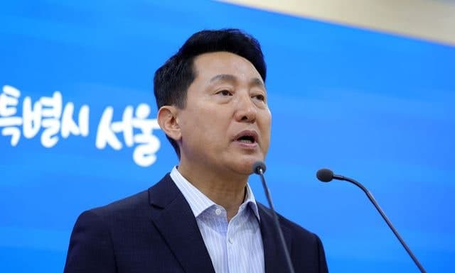 오세훈 "국무회의 발언권 못 얻어 유감" 이 대통령에 "잘못 알고 있어" 직격