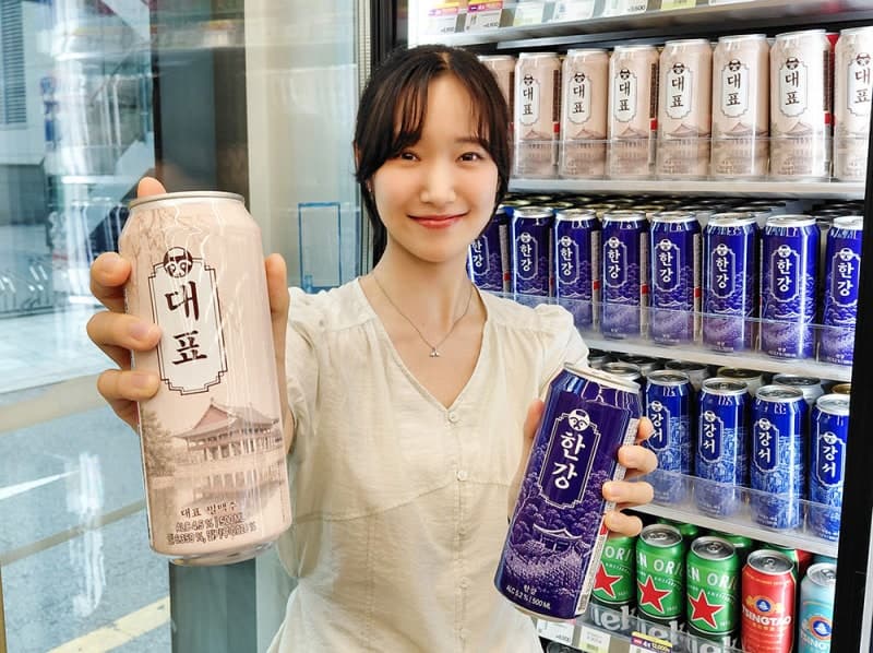 CU, 국가유산진흥원과 협업 "K-헤리티지 담아" 수제맥주 출시…외국인 겨냥