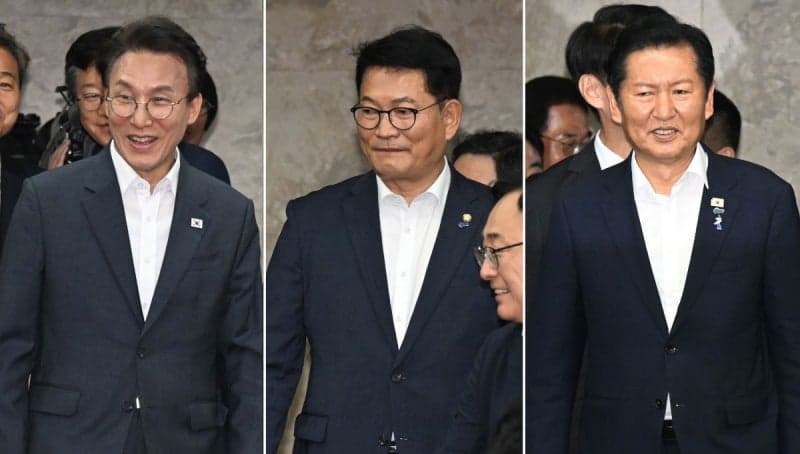 거칠어진 金·말 폭탄 宋에 鄭은 언더독 전략…당심잡기 사활