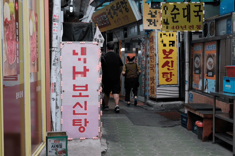 개식용 금지 반년 앞둔 마지막 복날, "작년 500만원이던 매출 올핸 100만원 미만" 보신탕집 울상