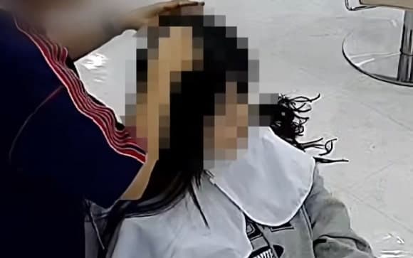 60만원 붙임머리 시술 받고 "화장실 좀"…CCTV 보며 웃고 사라진 손님