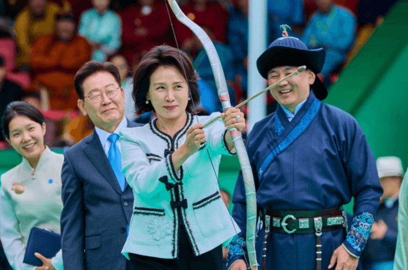 김혜경 여사 '손털기' 외교 결례? 주진우 "최악의 무례함" vs 황명선 "악의적 조작 가짜뉴스"