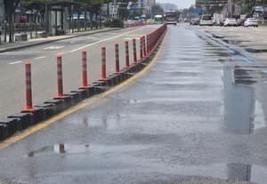 폭염에도 시원한 송파대로, 송파구 '클린로드' 가동으로 도심 열기·미세먼지 잡는다