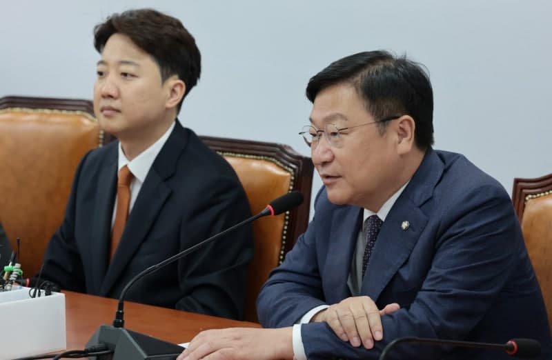 정점식-이준석, 21일 오찬 회동…"총선 전 합당" 대여 투쟁 공조 본격화되나