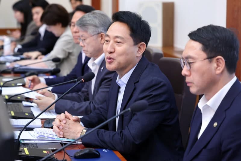 오세훈, '증시 투전판·빚 탕감' 李정부 비판