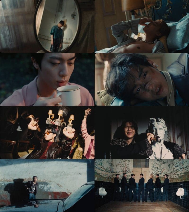 방탄소년단, 5집 수록곡 '노멀' 한국어 버전과 뮤직비디오 공개