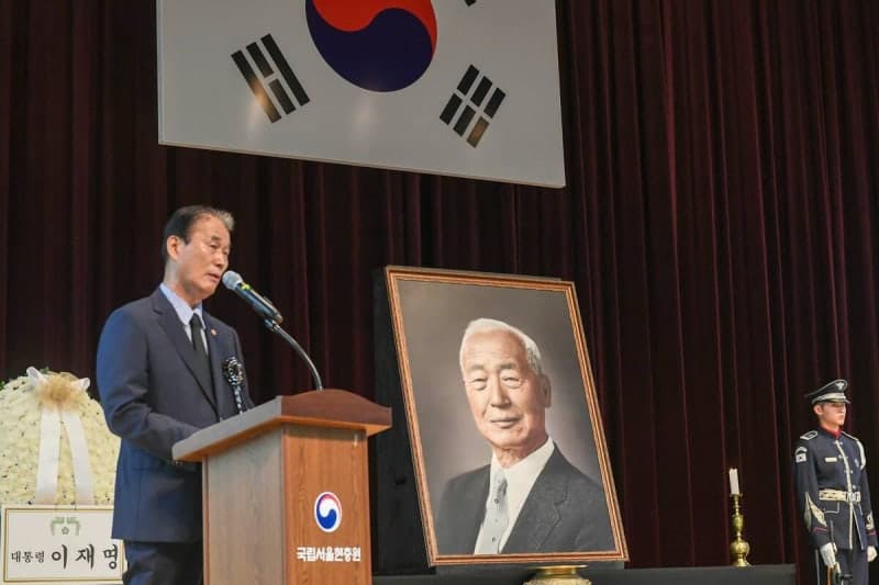 권오을 보훈장관 “이승만 말과 글에서 진영 갈등 해결 실마리 찾아야”