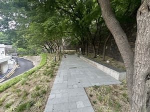 600년 역사 다산성곽길, 1050m 구간 '감성가로'로 새 단장