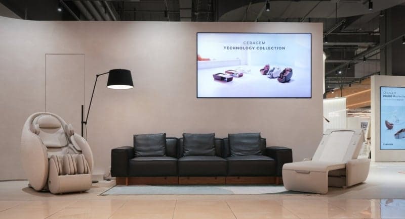세라젬, 웰스토어 용인기흥점에 카레클린트 협업 '헬스테리어' 쇼룸 공개