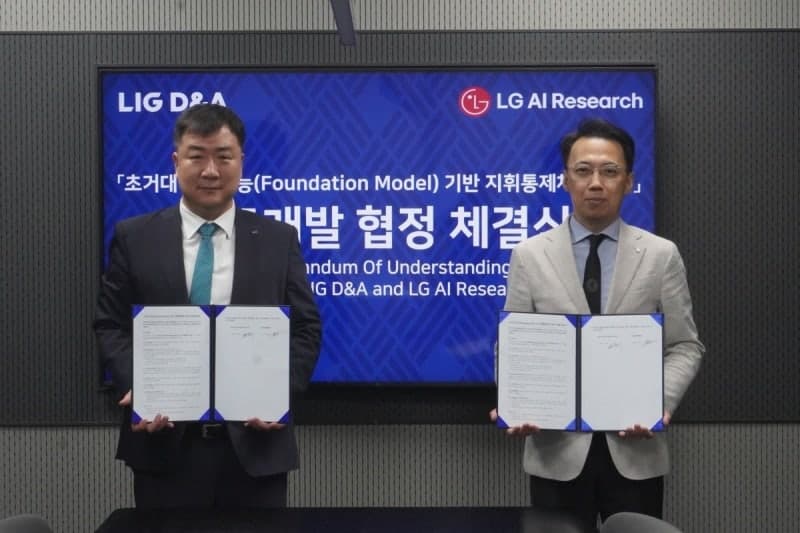 LIG D&A와 LG AI연구원, 초거대 AI 기반 차세대 지휘통제체계 공동 개발