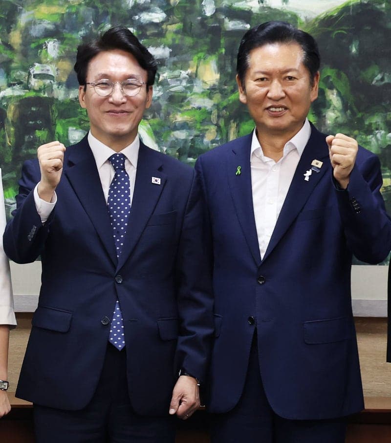 민주당 전대 앞두고 '신천지 개입설' 공방…김민석 "특검 왜 안 했나" vs 정청래 "가짜뉴스"
