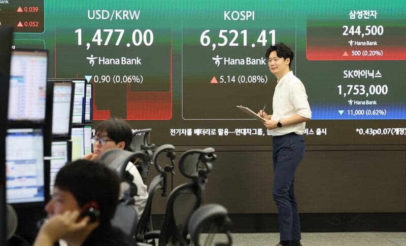 삼성전자·SK하이닉스 급등에 코스피 매수 사이드카 발동