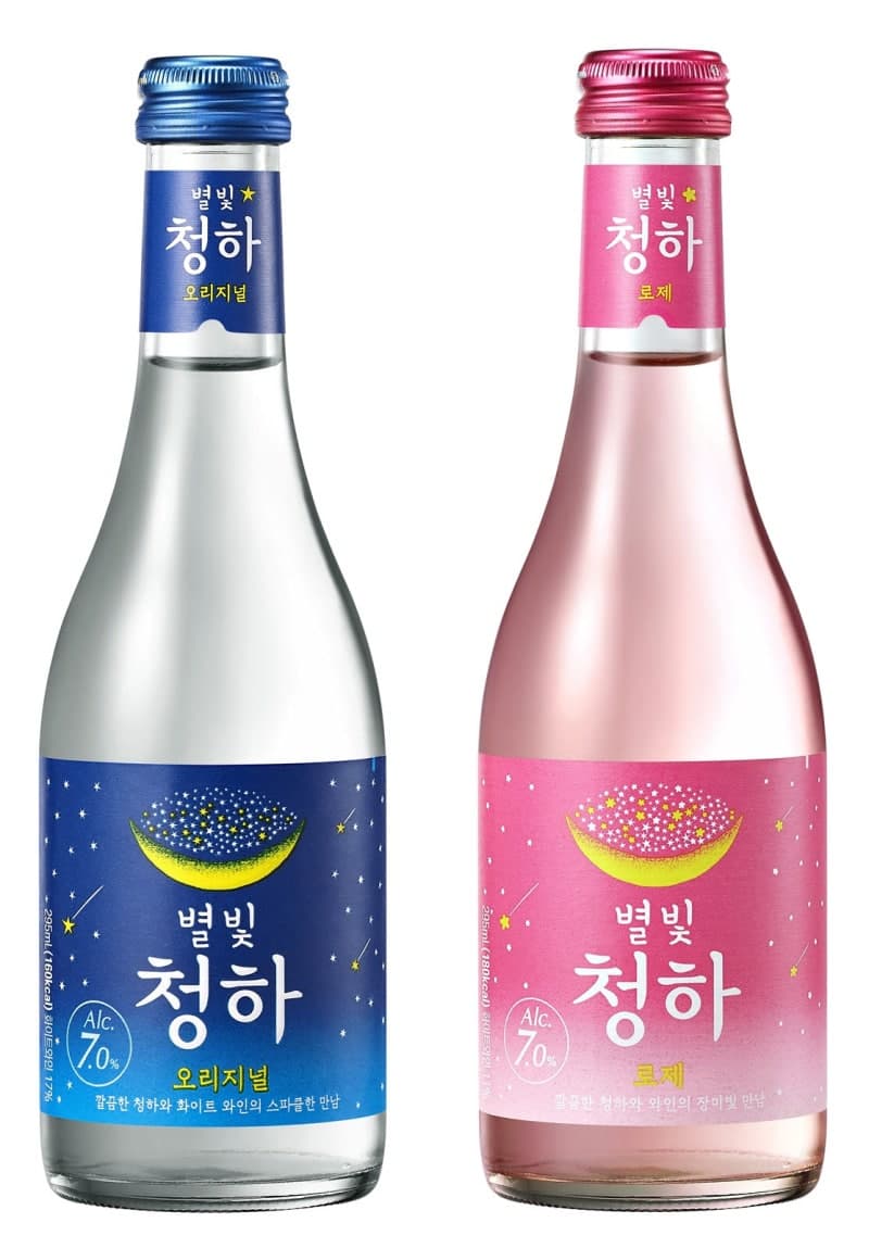 롯데칠성, '별빛청하' 브랜드 통합 리뉴얼…누적 판매 8000만병 돌파