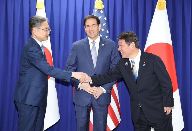 한미일 외교장관 마닐라 회동…한반도 비핵화 재확인하고 경제안보 협력 확대