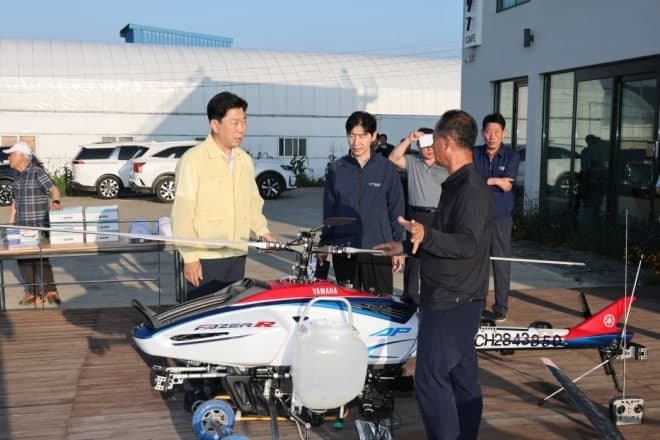 임실군, 벼 병해충 공동방제 연 3회로 확대…축구장 1만 4천 개 규모 방제