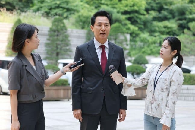 여론조사비 대납 의혹 오세훈 서울시장 오늘 1심 선고