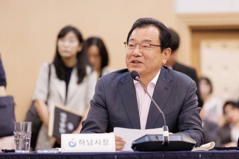이현재 하남시장, 미사섬에 'K-한강 국가정원·K-컬처 복합콤플렉스' 동시 개발 제안