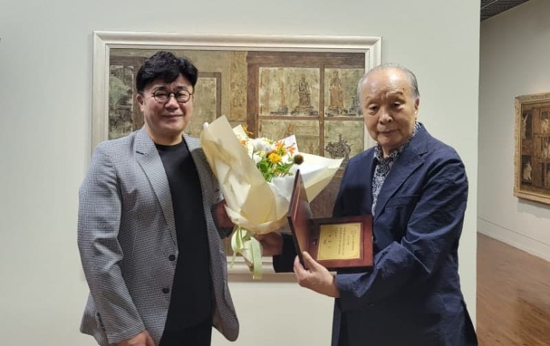 박광진 화백, 제주에 작품 114점 기증… 제주현대미술관 ‘박광진관’ 탄생