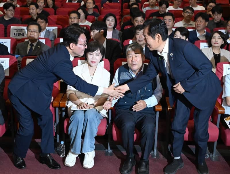김민석의 '신천지 개입설'에 정청래 "구태정치" 반발… 민주당 전당대회 공방 격화