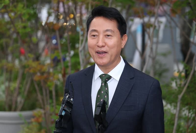 오세훈 서울시장, '여론조사비 대납' 1심 벌금형 불복해 항소장 제출