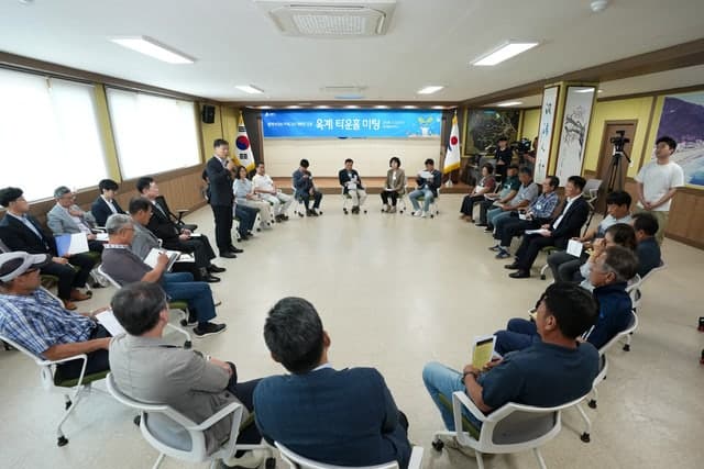 김중남 강릉시장, 21개 읍면동 순회하며 '문제 해결형' 타운홀 미팅 본격화