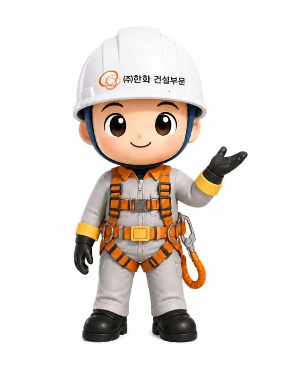 한화 건설부문, 현장 안전 지킬 새 식구 '한수호' 캐릭터 공개