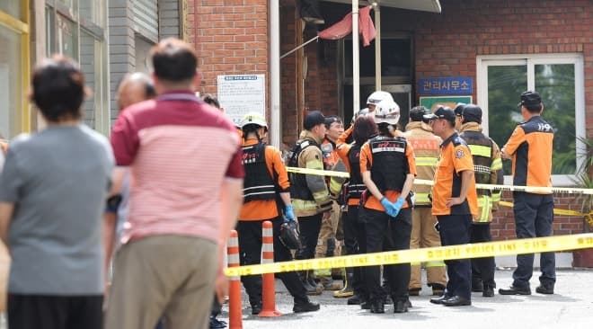 경산 아파트 관리사무소 방화 사건, 경찰 계획 범행 여부 집중 수사