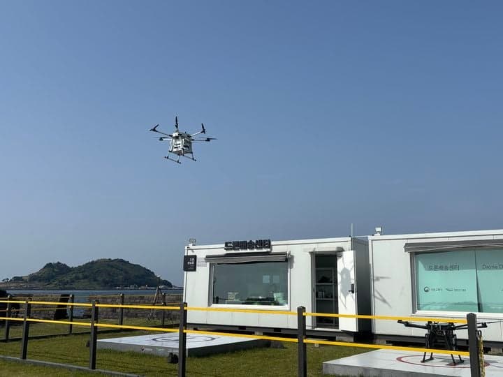 전국 최대 제주 드론특구, 섬 배송부터 기상 관측까지 실증 본격화