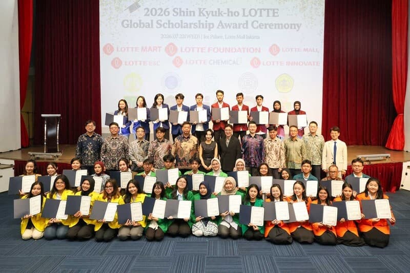 롯데장학재단, 인도네시아 인재 육성 및 교육환경 개선 지원