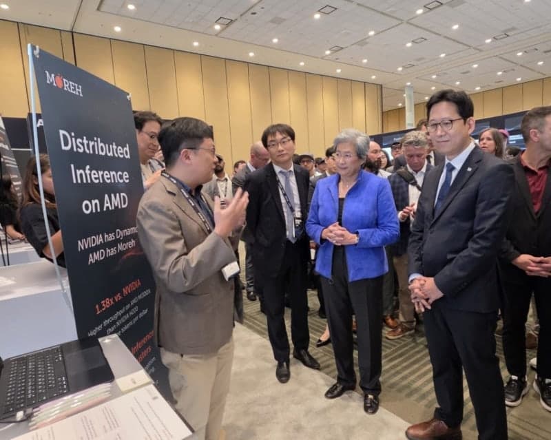 모레, AMD '어드밴싱 AI 2026'서 초고속 LLM 추론 기술 입증