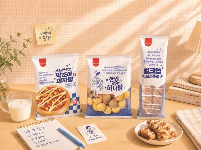 삼립, 상황별 맞춤형 '비스포크빵' 3종 출시…일상 속 TPO 공략