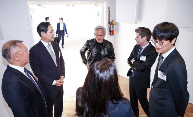 이재용 삼성전자 회장 "한미 강점 결합해 AI 혁신 가속화…글로벌 협력 필수"