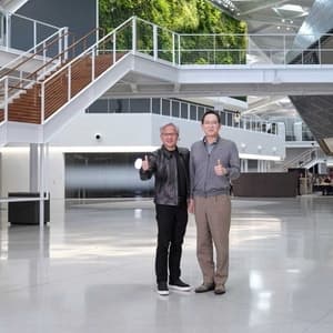 이재용·정의선·이해진, 美 엔비디아 본사서 젠슨 황과 회동