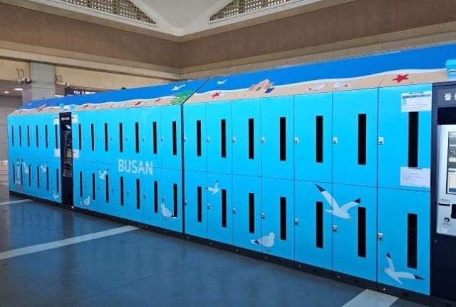 부산역 특대형 물품보관함 150개 추가 설치…캐리어 보관 숨통 트인다