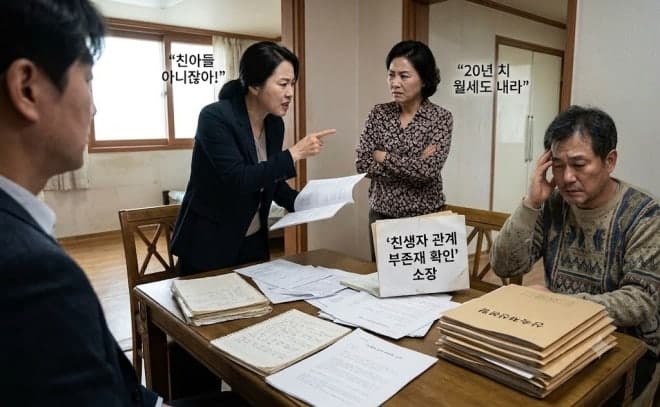 부모 떠나자 돌변한 누나들…20년 함께 산 막내아들에 '친자식 아니니 나가라'
