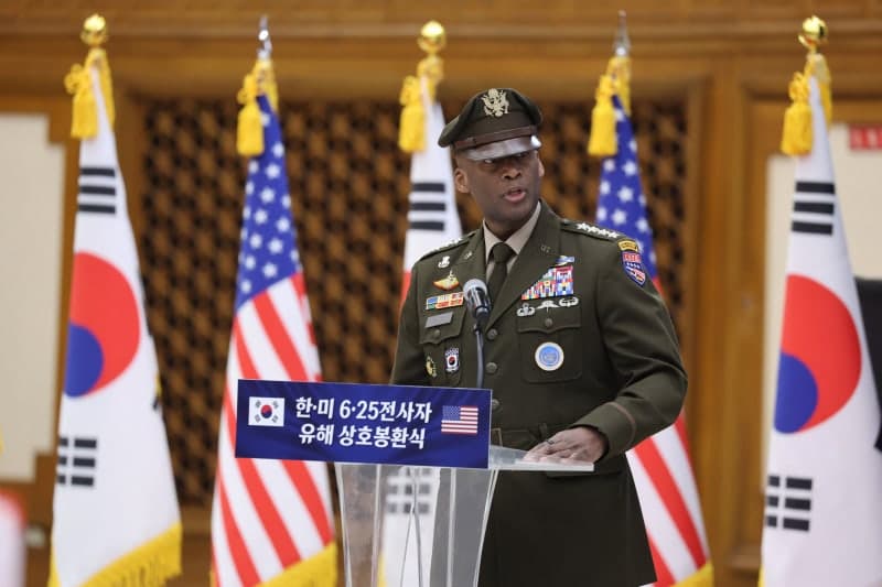 제이비어 브런슨 유엔사령관 '정전협정 73년, 한반도 평화·안정의 틀'