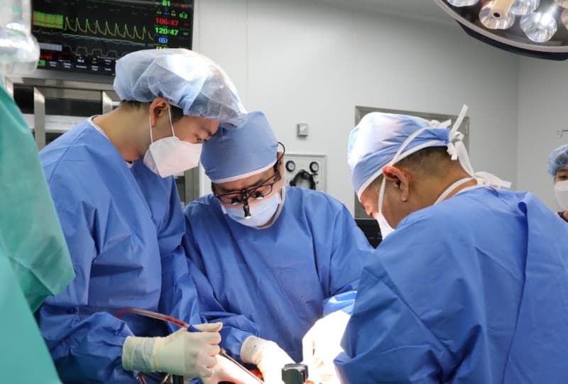 순천향대천안병원, 6cm 극소아 공여 신장 이식 성공