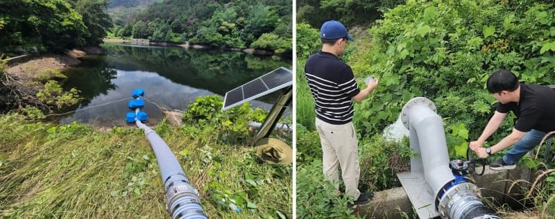 건설연, AI IoT 기술로 노후 저수지 재난 예방…밀양서 첫 실증