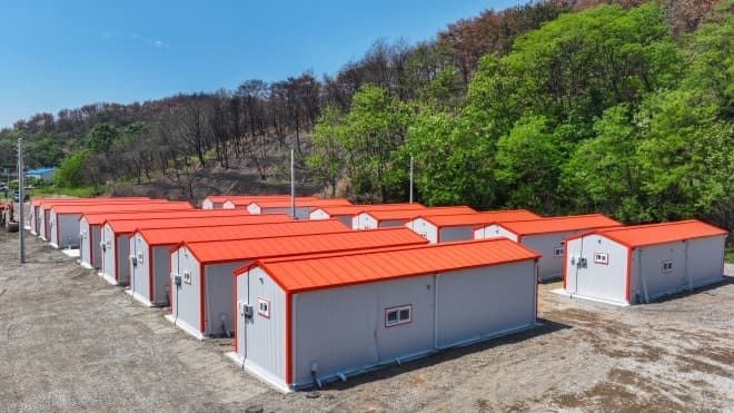 영덕군, 집중호우 대비 산불 이재민 임시주택 700여 채 긴급 전수조사