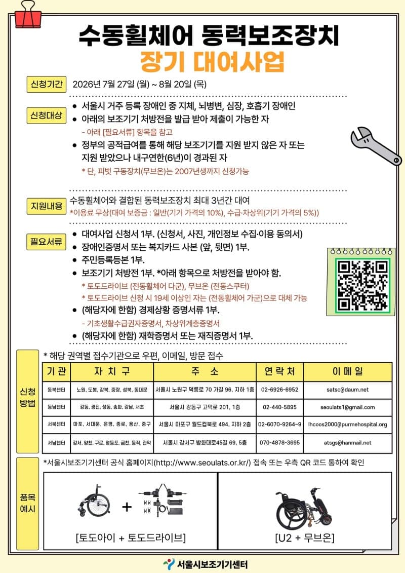 서울시, 장애인 136명에 고가 보조기기 최대 3년간 무상 장기 대여