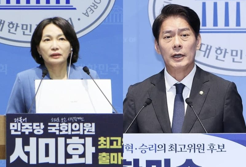 이재명 피 흘린 것까지 팔아야 하나…민주당 최고위원 후보들 '지혈 발언' 공방