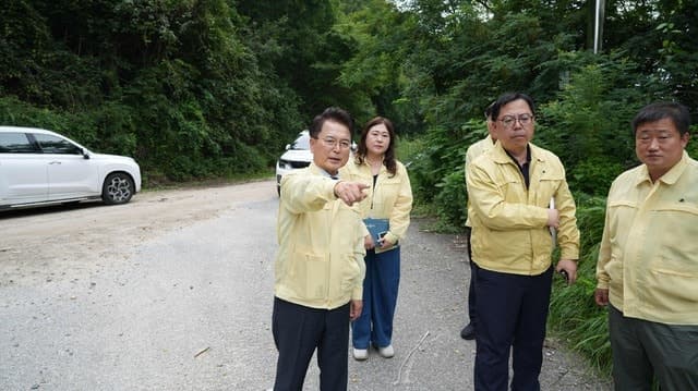 육동한 춘천시장, 의암댐 방류에 따른 하천변 안전관리 긴급 점검