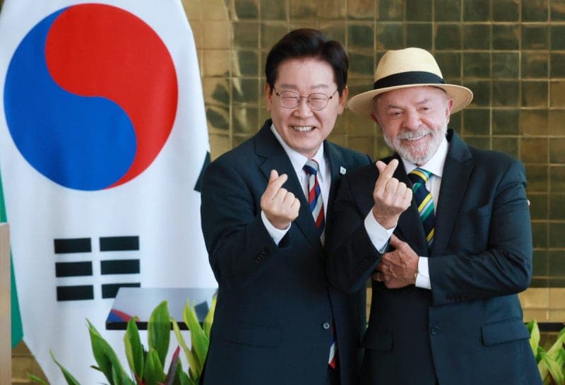 이재명 대통령-룰라 브라질 대통령, 7건 MOU 체결 및 FTA 협상 재개 합의