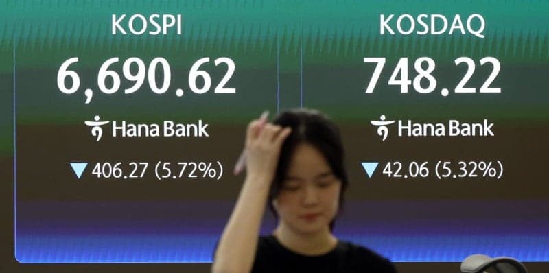 코스피 10% 폭락, 리서치센터장들 "지금은 던질 때 아냐…과도한 저평가"