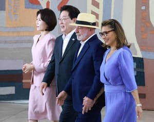 이재명 대통령, 브라질 상파울루 이동…남미 3개국 순방 경제 협력 박차